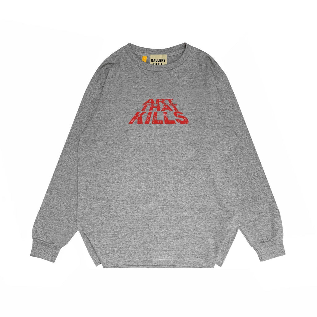 Gallery Dept Long Sleeved Shirt Fashion Brand Long Sleeve Long-Sleeved T-shirt Blouse