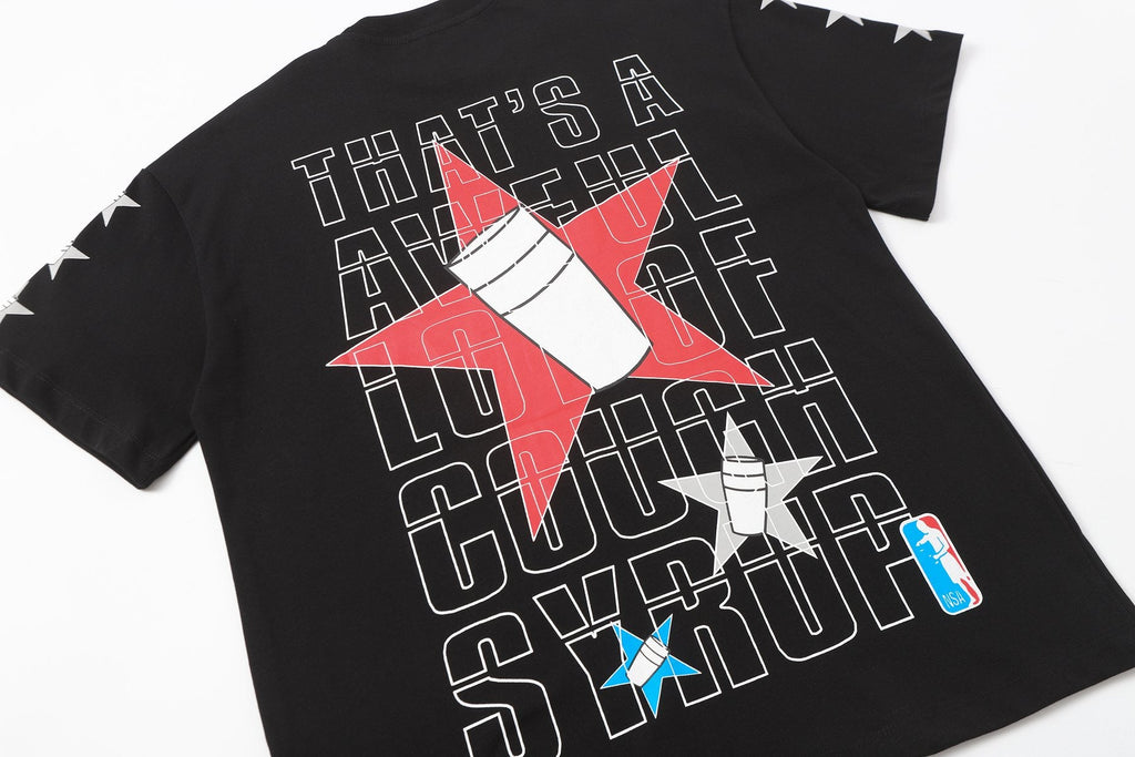 THAT'S A AWFUL LOT OF COUGH SYRUP Graphic Short-Sleeve T-Shirt
