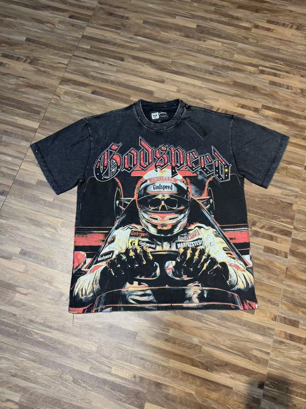 Godspeed 69 Raceway Short-Sleeve Graphic T-Shirt